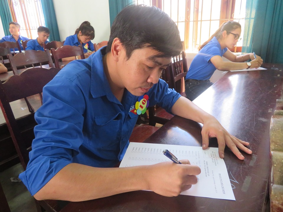 Các thí sinh tham gia 