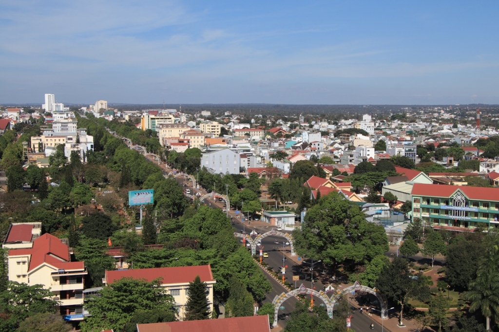 Một góc đô thị Buôn Ma Thuột 