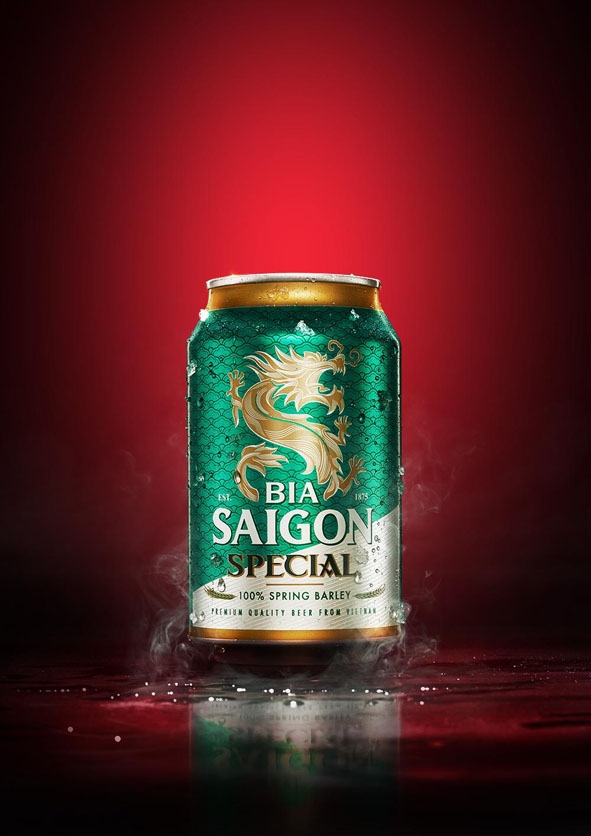 Bia Saigon Special được lựa chọn làm quà Tết bởi vị ngon đậm đà, dịu nhẹ.