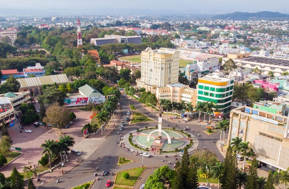 TP. Buôn Ma Thuột hôm nay.   Ảnh: H.Gia