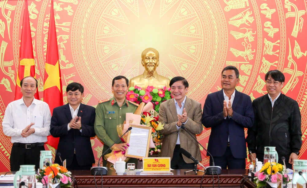 Bí thư Tỉnh ủy Bùi Văn Cường