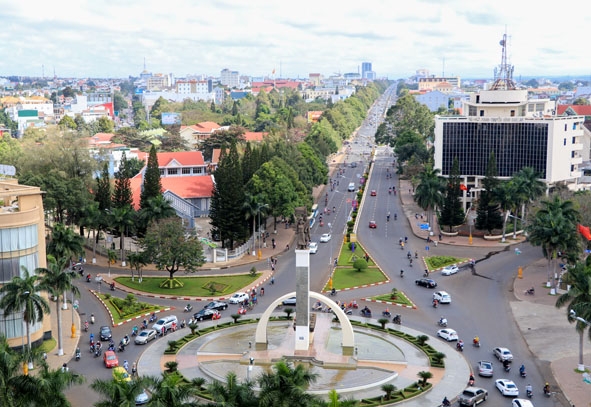 Bình yên Buôn Ma Thuột.  Ảnh: H.Gia