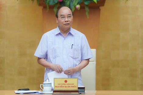 Thủ tướng Nguyễn Xuân Phúc chủ trì cuộc họp (Ảnh tư liệu)