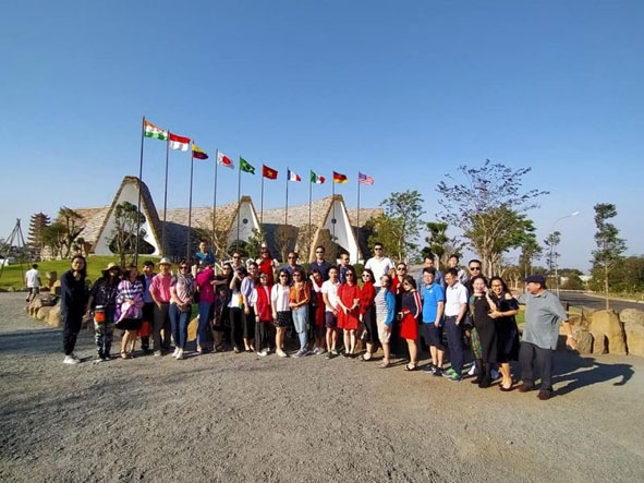 Bảo tàng Thế giới cà phê (TP. Buôn Ma Thuột) đã thu hút du khách trở lại.  