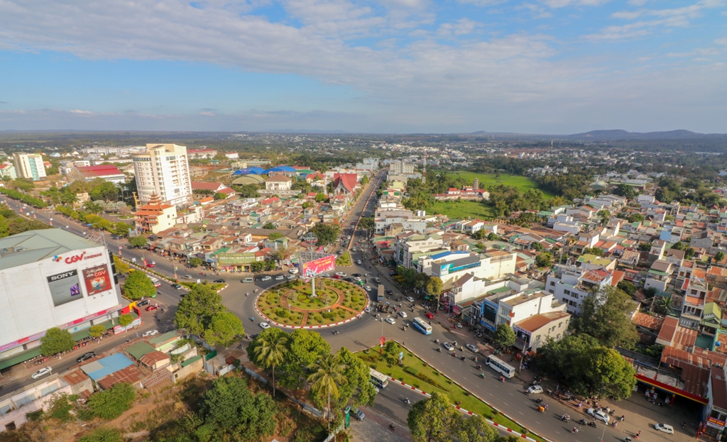 Một góc đô thị Buôn Ma Thuột. Ảnh: Hoàng Gia