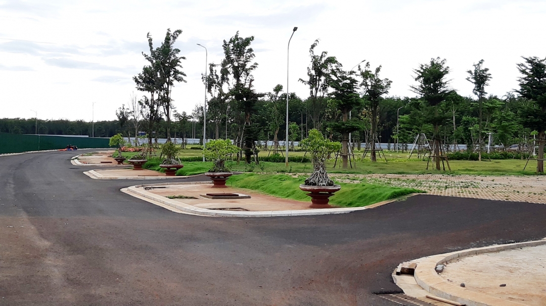 Dự án khu đô thị Premia Eco City (tại Km7, phường Tân An, TP. Buôn Ma Thuột) đang được đầu tư xây dựng. 