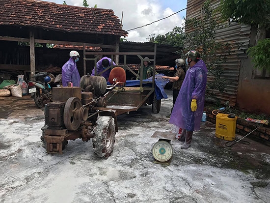 Tiến hành tiêu hủy theo quy định