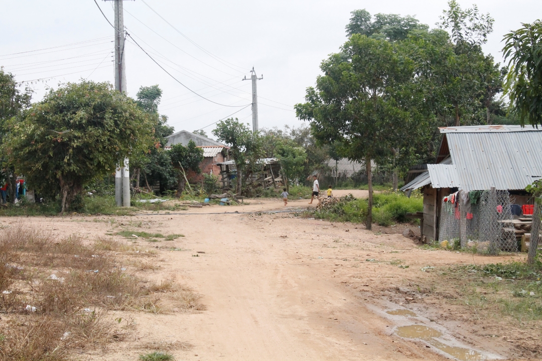 Một góc thôn Giang Đông.
