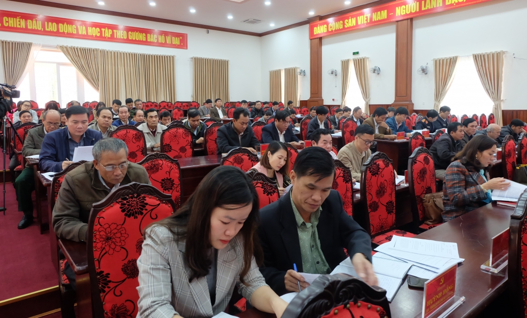 Các đại biểu tham dự Hội nghị