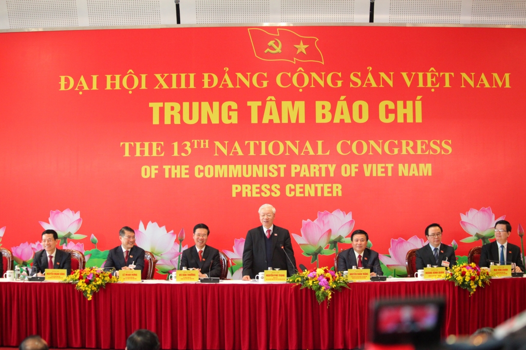 Tổng Bí thư,  Chủ tịch Nươc Nguyễn Phú Trọng chủ trì cuộc họp báo