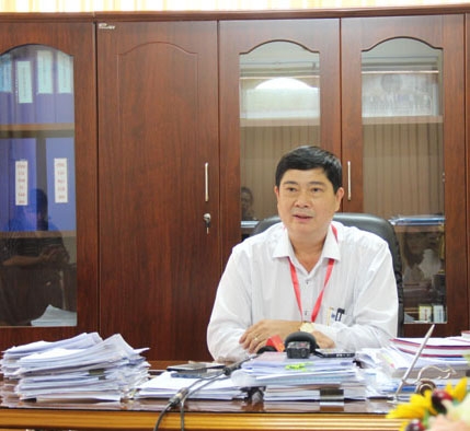 Giám đốc Sở GD-ĐT Phạm Đăng Khoa.  