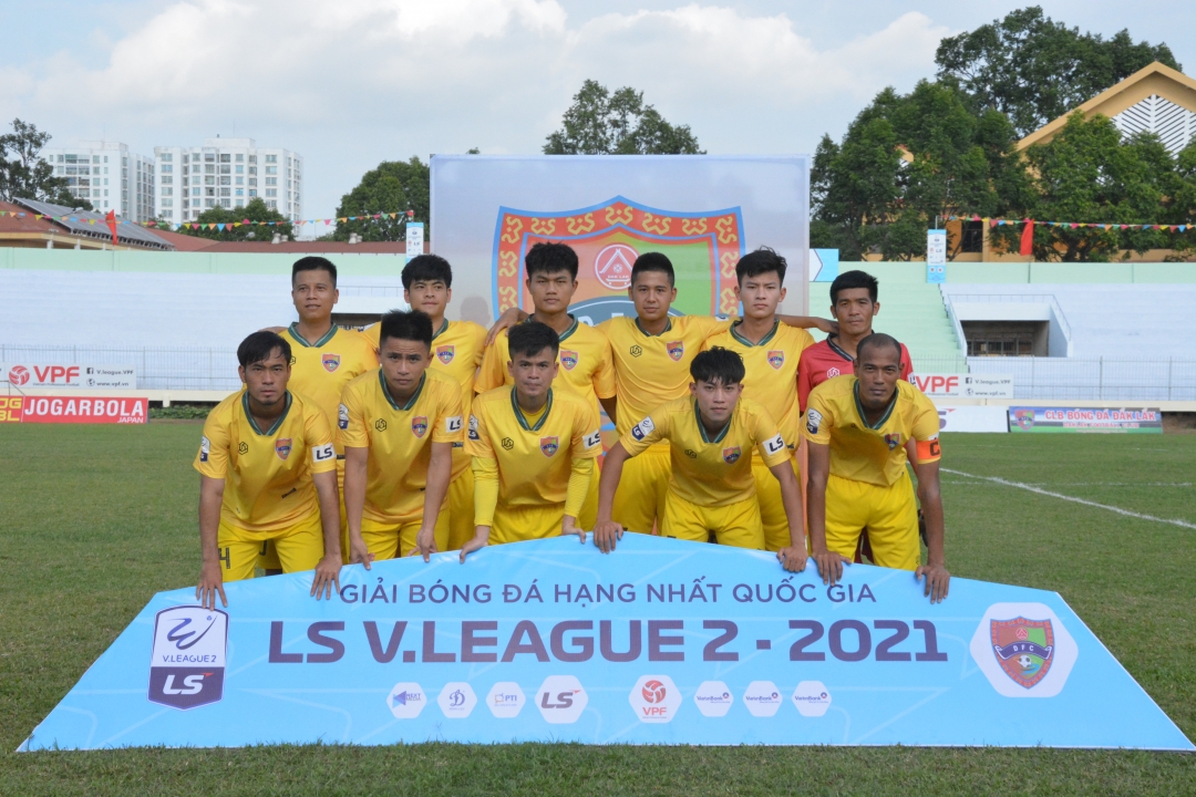 Câu lạc bộ bóng đá Đắk Lắk tiếp tục chuỗi trận bất bại.