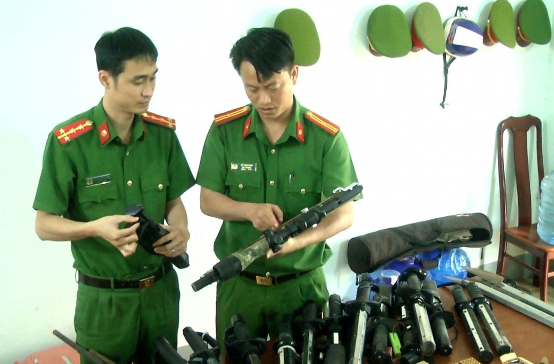 Công an huyện Ea Kar bảo đảm an ninh trật tự phục vụ bầu cử