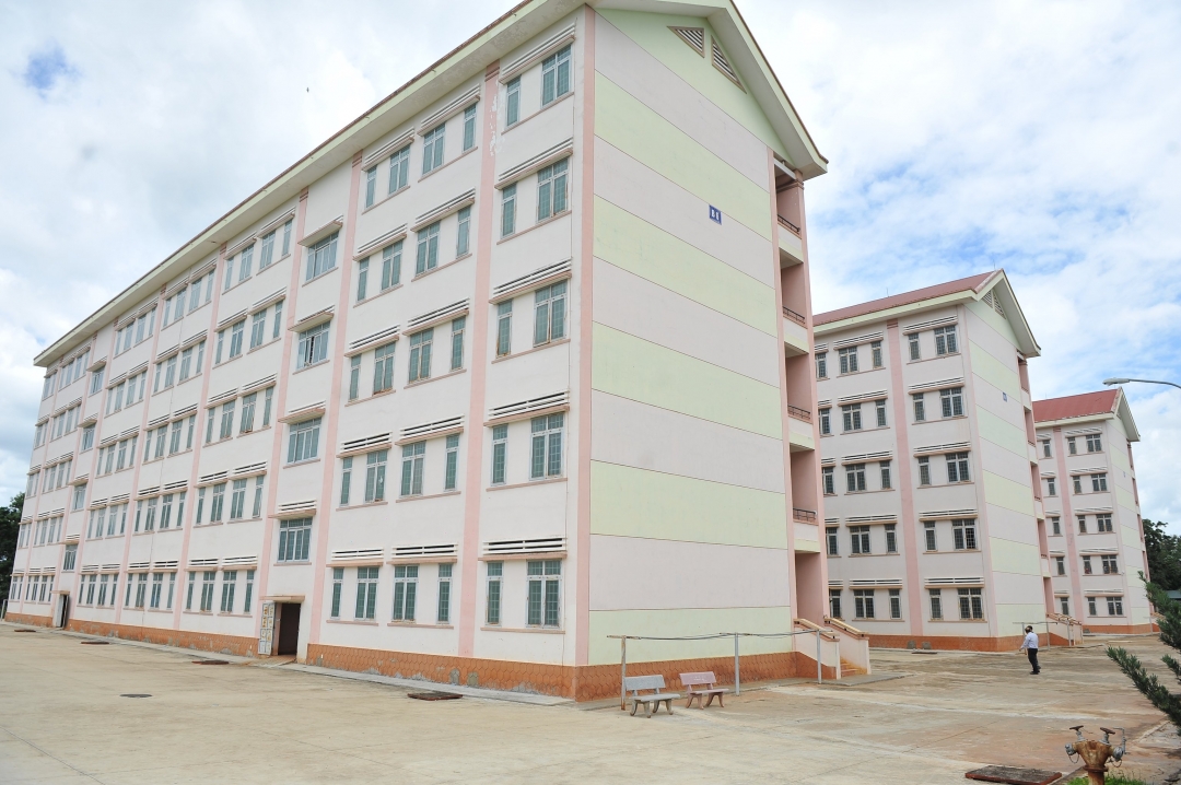 Khu ký túc xá Trường Cao đẳng Sư phạm Đắk Lắk sẽ được trưng dụng để làm Bệnh viện dã chiến điều trị bệnh nhân COVID-19.